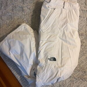 The North Face White Snow Pants